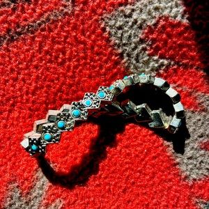 Turquoise and Silver Bracelet